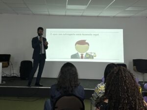 Palestra para biomédicos (